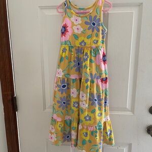 Cat & Jack Floral Tiered Midi Dress